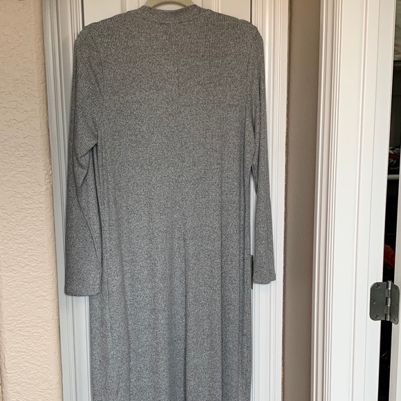 Long grey cardigan - Picture 2 of 3